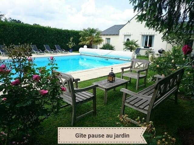 Gite Pause Au Jardin Saint-Branchs ภายนอก รูปภาพ