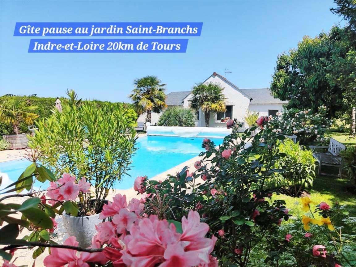 Gite Pause Au Jardin Saint-Branchs ภายนอก รูปภาพ